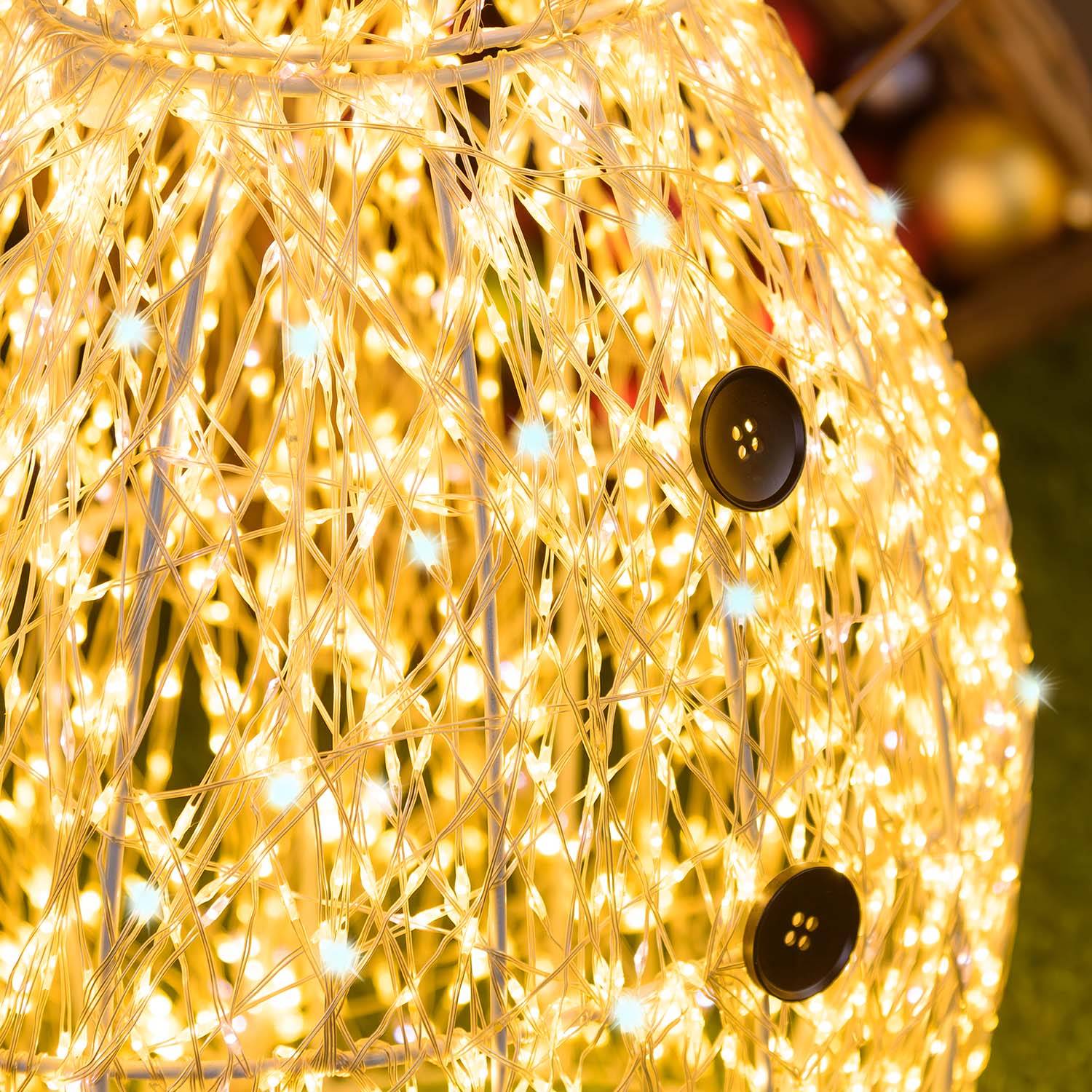 Bonhomme de Neige lumineux 3D - Image 3