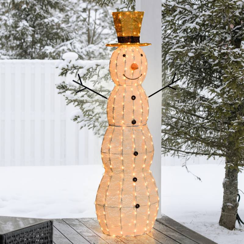 Bonhomme de neige lumineux 3D 320 LED